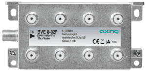 TV razdjelnik F 1/8 AXING BVE 8-02P