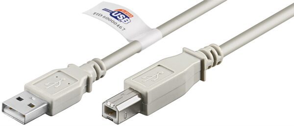 USB kabel USB A-m / USB B-m 5m za printer USB certifikat