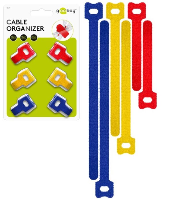 Organizator kabelske vezice 10 15 20cm čičak