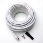 Koax kabel 75ohm 20m set