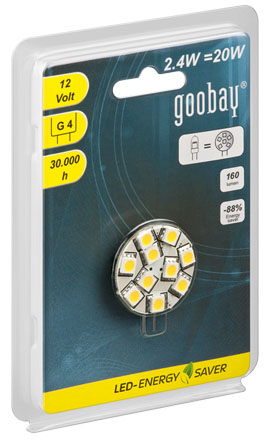 Žarulja LED G4S LED-chip 10 SMD