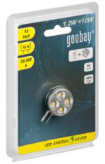 Žarulja LED G4 LED-chip 4 SMD bijela