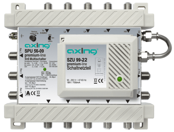 Multiswitch 5/ 6 premium line AXING SPU 56-09