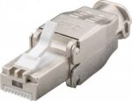 Konektor RJ45 CAT6 STP bezalatni do 9mm metal