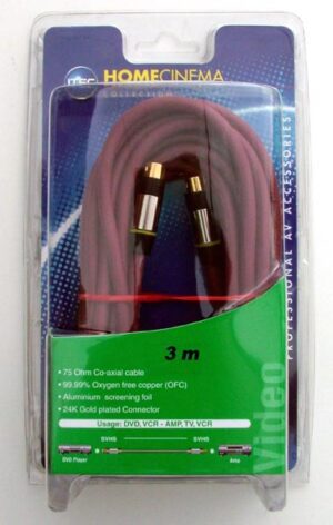 Kabel S-Video-m / m 3m HQ