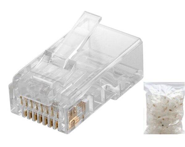 Konektor RJ45 CAT6 UTP 100kom